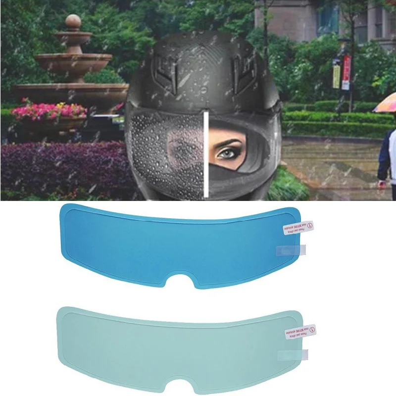 Motorcycle Helmets - アクセサリー MTヘルメット 防雨クリアヘルメットレンズ オートバイヘルメットフィルム オートバイヘルメット防雨フィルム 防曇パッチ