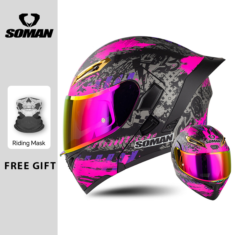 メンズバイクヘルメット DOT認証 フリップアップ モトヘル - Modular Flip Up Motorcycle Helmet Dot Approved のレビューと価格