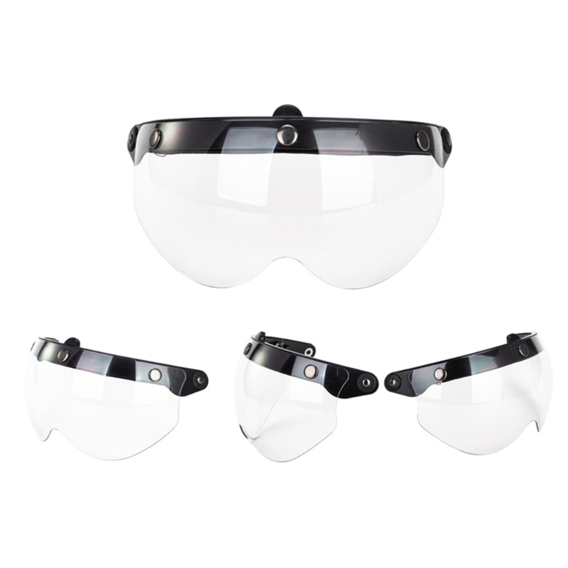 バブル ヘルメット バイザー ユニバーサル レトロ 3 スナ - Vintage Open Face Retro Helmet のレビューと価格
