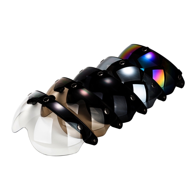 バブル ヘルメット バイザー ユニバーサル レトロ 3 スナ - Vintage Open Face Retro Helmet のレビューと価格