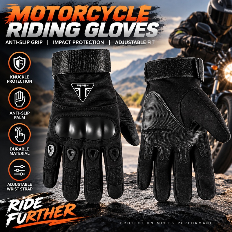 トライアンフ製オートバイ用アクセサリー、グローブ、安全保護グ - Riding Gear のレビューと価格