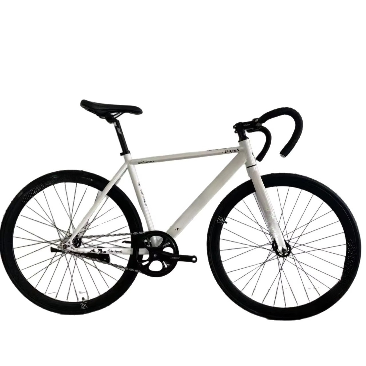 WWE製、大人用固定ギア自転車。700-28Cタイヤ、アルミ - Riding Gear のレビューと価格