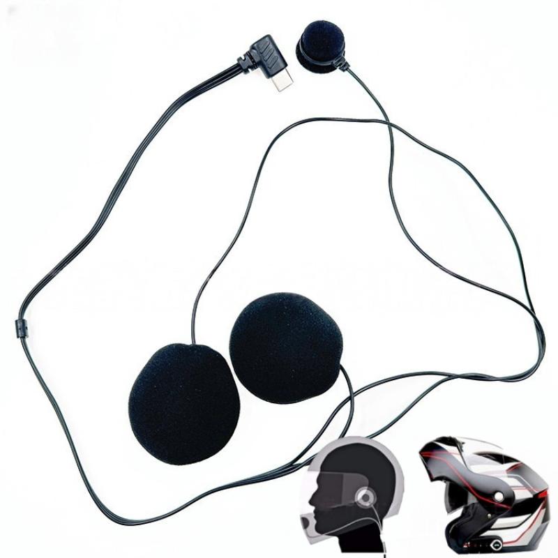 1Pc タイプ C プラグ HD ノイズリダクションオートバ - Full Face Motorcycle Helmet With Bluetooth のレビューと価格