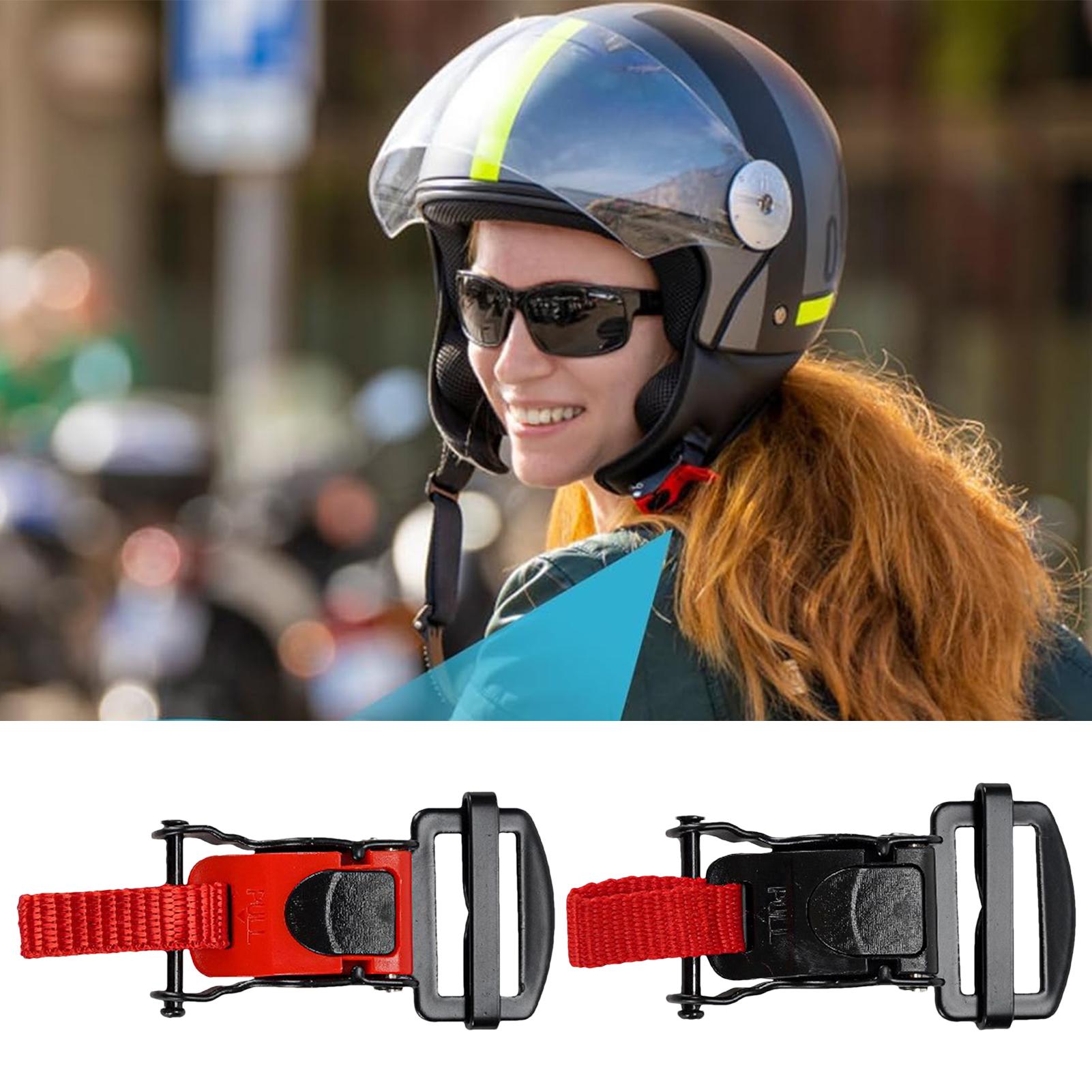 バイク用ヘルメット用、素早く着脱できるバックル、ダブルDバッ - Quick Release Buckle Motorcycle Helmet のレビューと価格